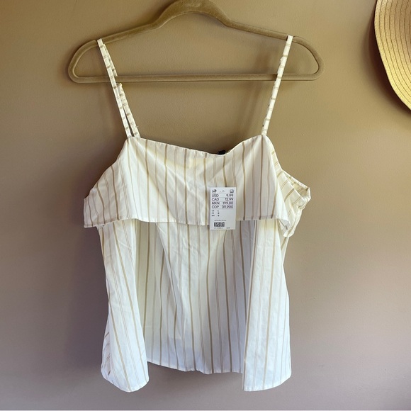 H&M Tops - NWT! H&M A-line strappy top, Large